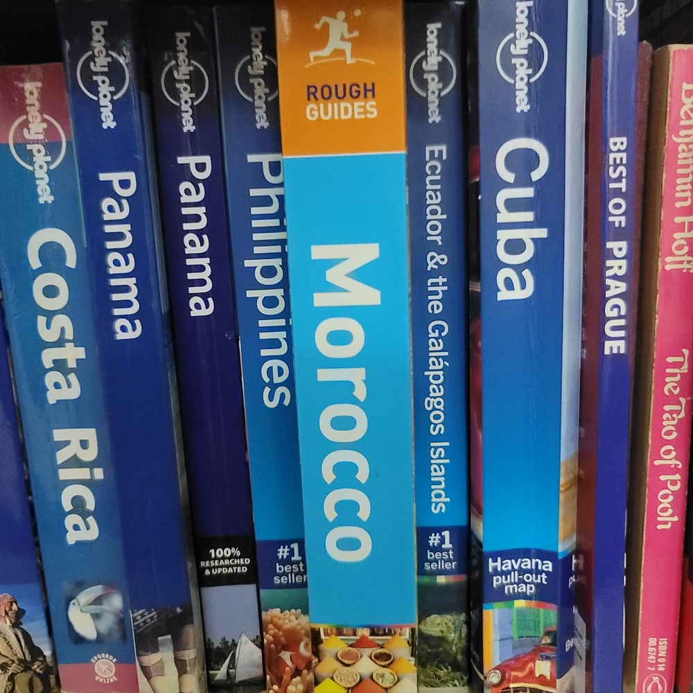 3 Lonely Planet Guide Books - Europe, Italy, Cuba, Thailand,Brazil Turkey